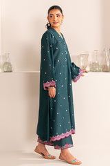 MEADOW WHISPER-2 PIECE EMBROIDERED LAWN SUIT