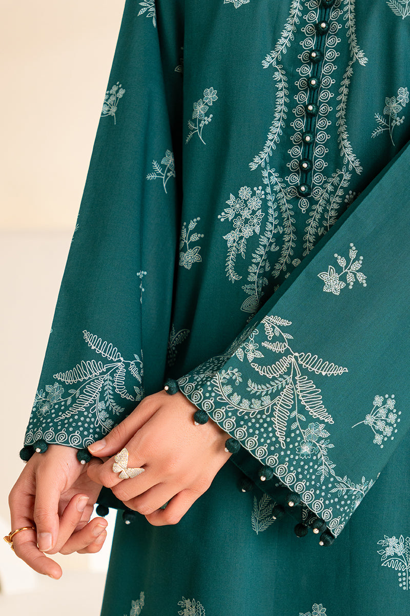 SPARKLING FLARE-2 PC PRINTED LAWN SUIT