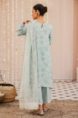 GREY MIST-3 PIECE (SHIRT, TROUSER & DUPATTA)