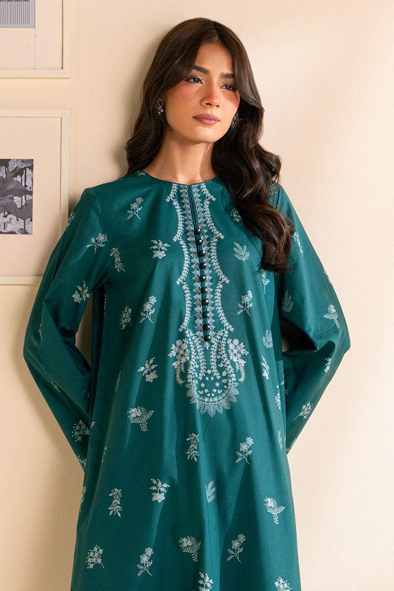 SPARKLING FLARE-2 PC PRINTED LAWN SUIT