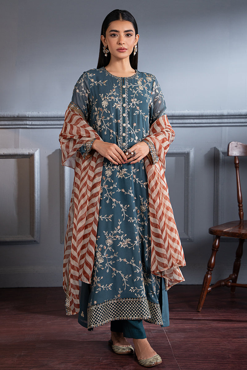 RELIC MESH-2PC (SHIRT & DUPATTA)