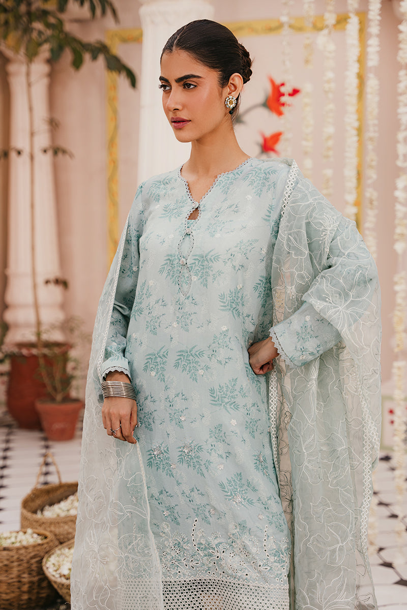 GREY MIST-3 PIECE (SHIRT, TROUSER & DUPATTA)