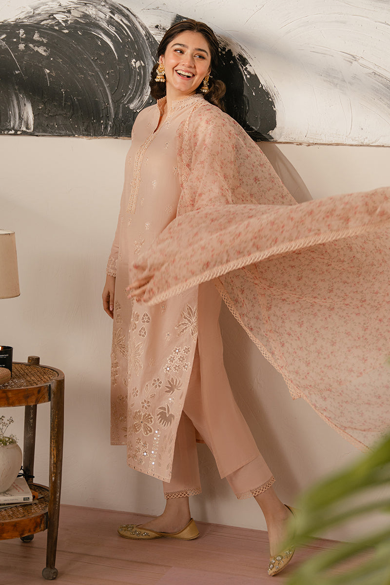 PASTEL FUSION-3 PIECE EMBROIDERED LAWN SUIT