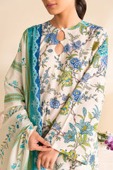CHINTZY VOYAGE-3 PC PRINTED LAWN SUIT