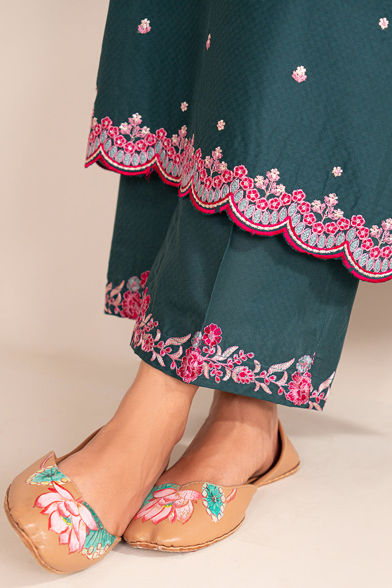 MEADOW WHISPER-2 PIECE EMBROIDERED LAWN SUIT