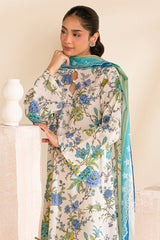 CHINTZY VOYAGE-3 PC PRINTED LAWN SUIT
