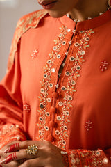 RUSTIC NOIR-3 PIECE EMBROIDERED LAWN SUIT