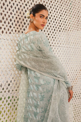 GREY MIST-3 PIECE (SHIRT, TROUSER & DUPATTA)