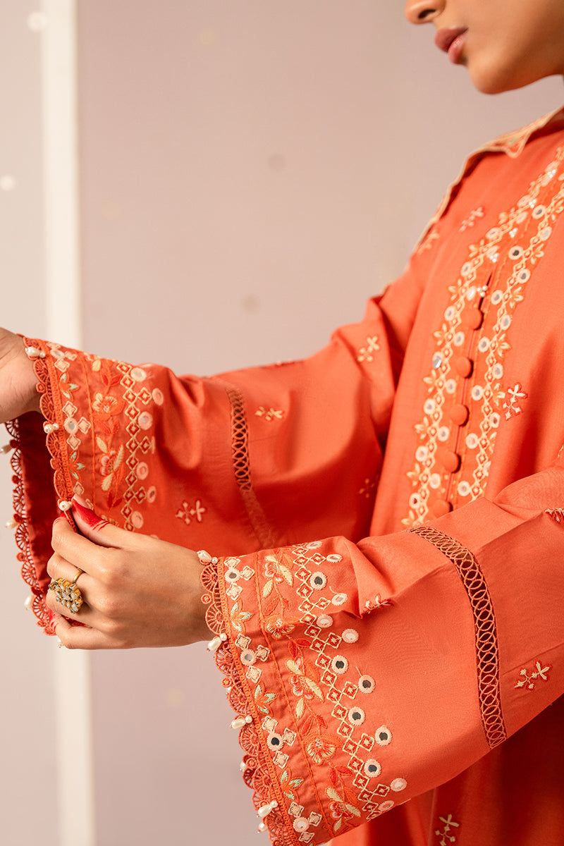 RUSTIC NOIR-3 PIECE EMBROIDERED LAWN SUIT