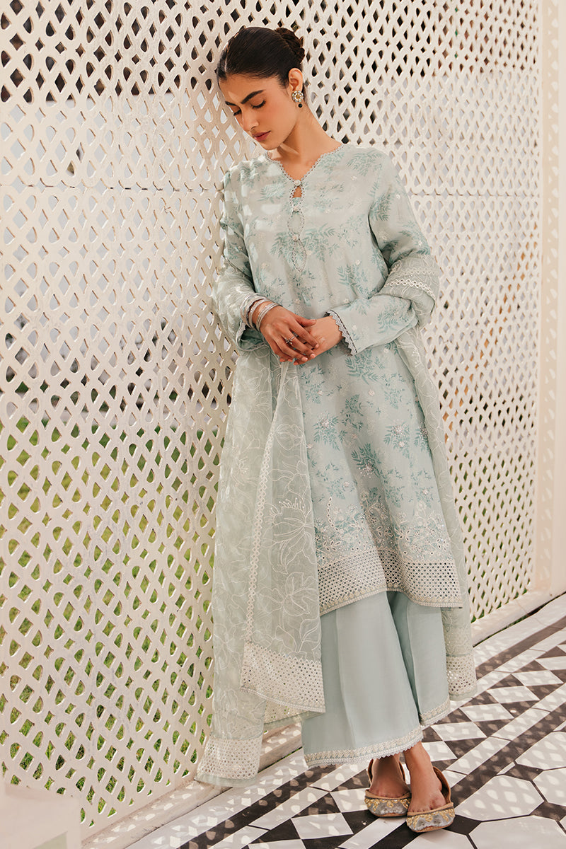 GREY MIST-3 PIECE (SHIRT, TROUSER & DUPATTA)