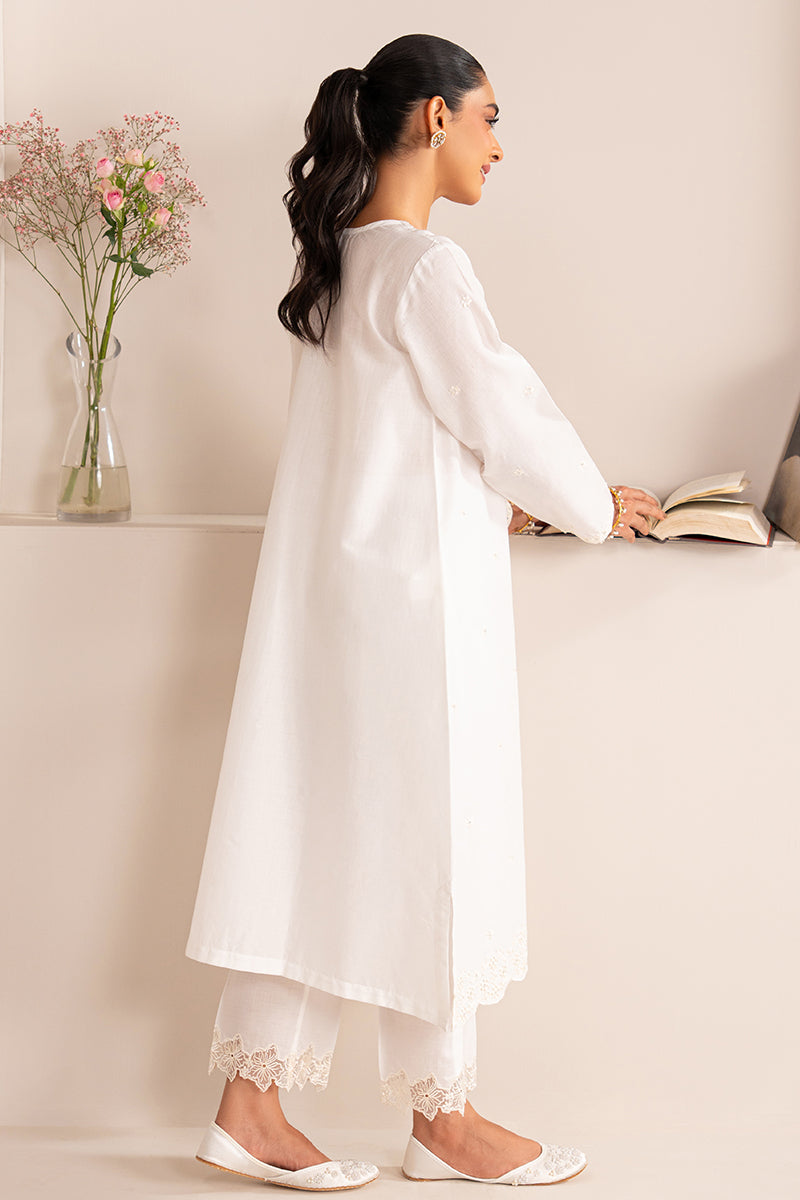 CRYSTAL CASCADE-2 PIECE EMBROIDERED LAWN SUIT
