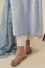 BLUE FOG-2PC (SHIRT & DUPATTA)