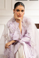 PERIWINKLE FLORET-2 PC (SHIRT & DUPATTA)