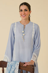 BLUE FOG-2PC (SHIRT & DUPATTA)