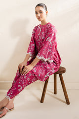 DEEP BLUSH-2 PC (SHIRT & TROUSER)