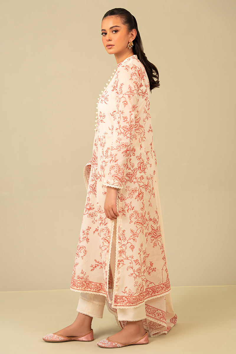 SUNSET SHADE-3 PIECE PRINTED SUIT