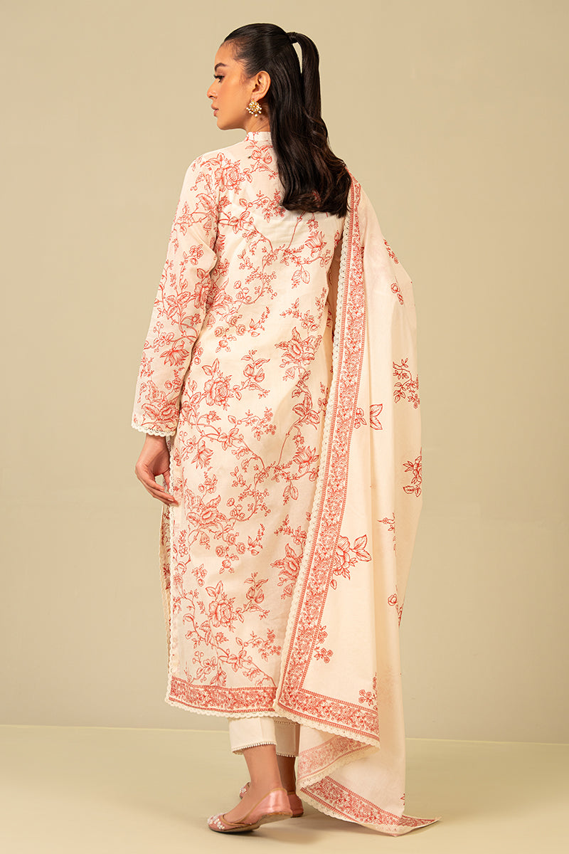 SUNSET SHADE-3 PIECE PRINTED SUIT