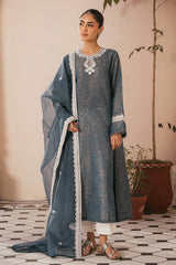 MIDNIGHT SKY-2 PIECE (SHIRT & DUPATTA)