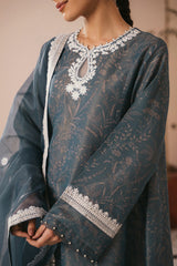 MIDNIGHT SKY-2 PIECE (SHIRT & DUPATTA)