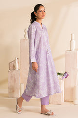 MAUVE DREAM-3 PC PRINTED LAWN SUIT