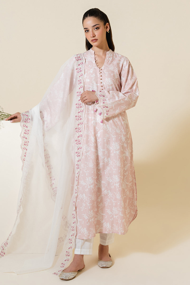 PETAL PINK-2 PC (SHIRT & DUPATTA)