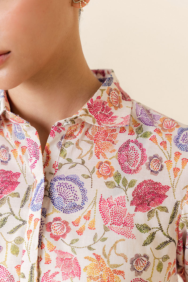 IVORY BLISS-2 PC PRINTED LAWN SUIT