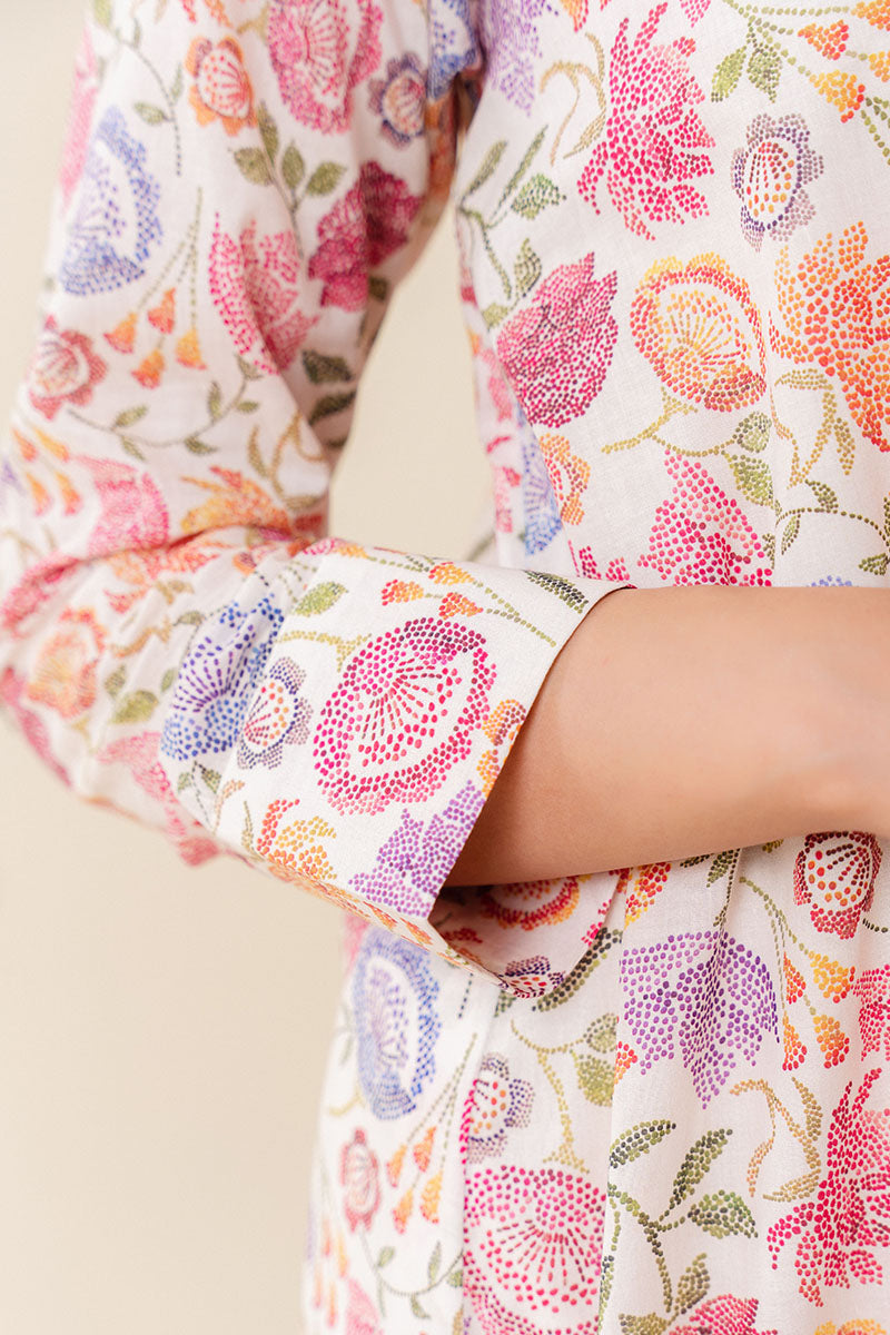 IVORY BLISS-2 PC PRINTED LAWN SUIT