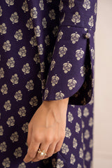 MYSTIC PLUM-2 PC (SHIRT & TROUSER)