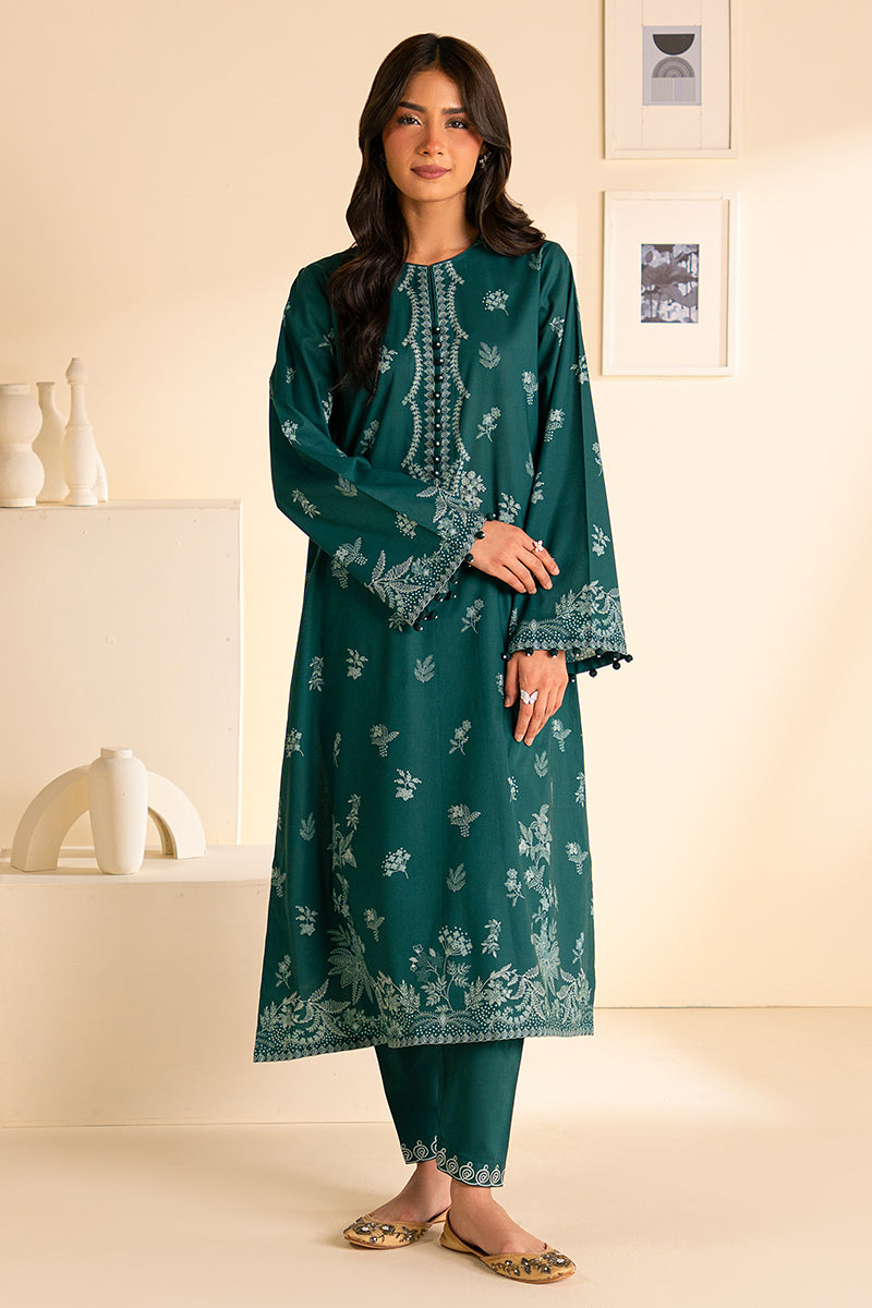 SPARKLING FLARE-2 PC PRINTED LAWN SUIT