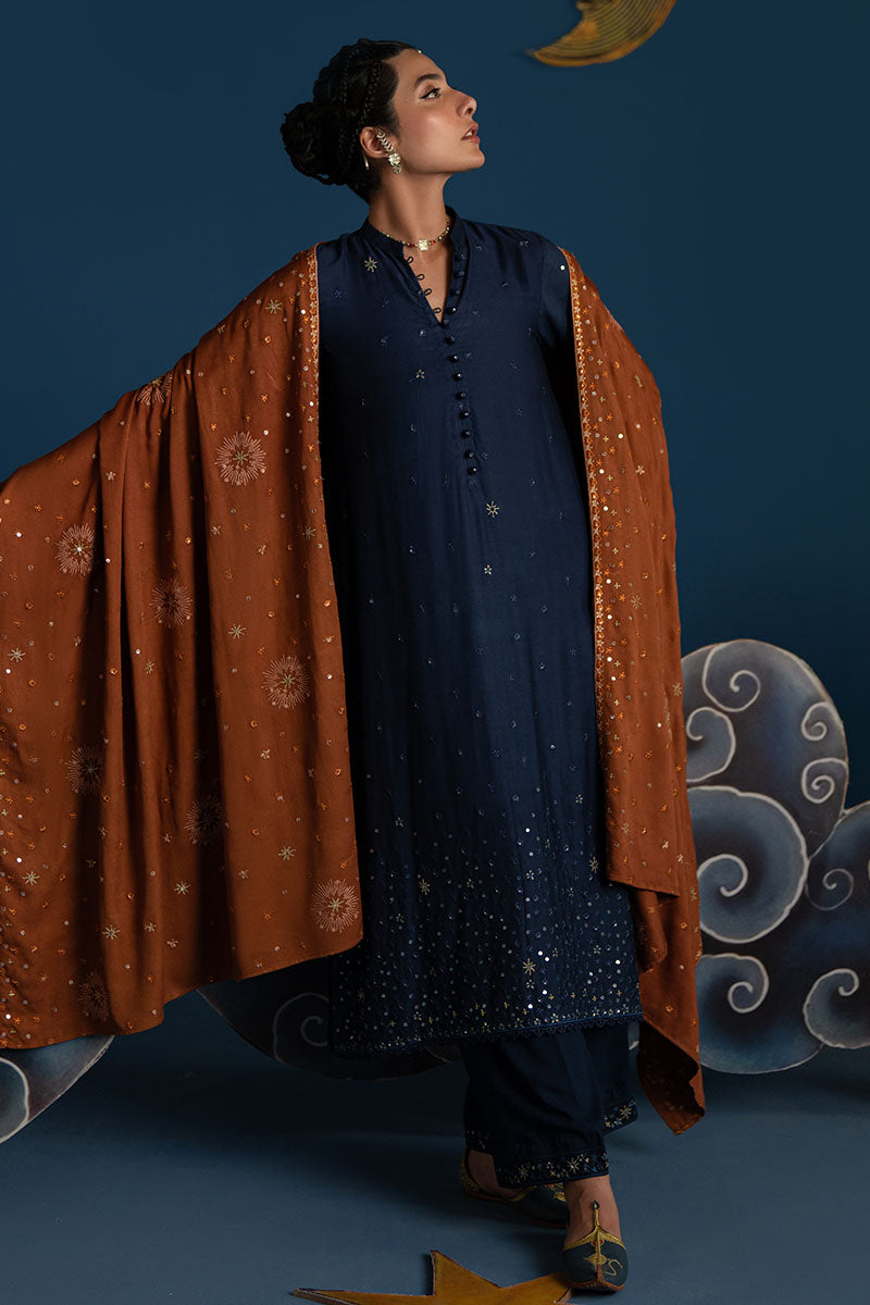 MOONLIGHT STAR-3 PC (SHIRT,TROUSER & DUPATTA)