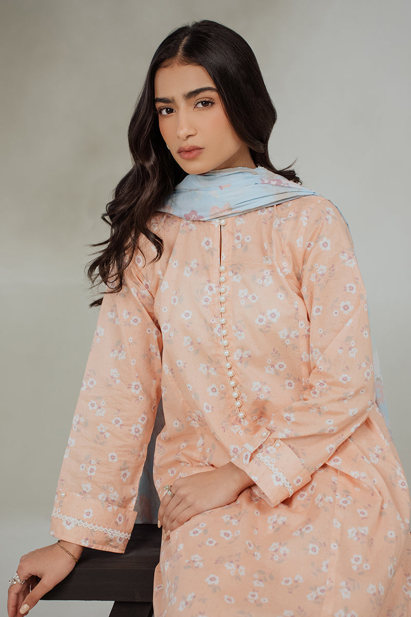 TROPICAL SHINE-3 PIECE (SHIRT,TROUSER AND DUPATTA)