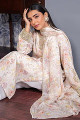 GILDED ROSE-2PC (SHIRT & DUPATTA)