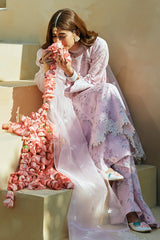 SHADOW BERRY-3 PIECE LAWN PRINTED SUIT