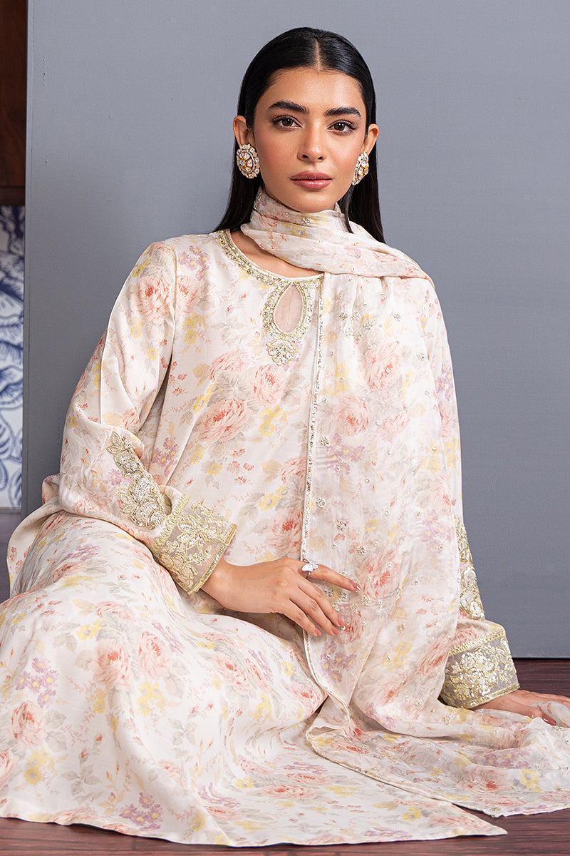 GILDED ROSE-2PC (SHIRT & DUPATTA)