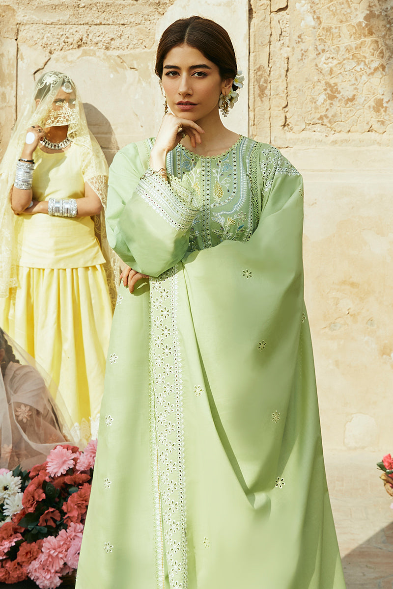 GARDEN GRACE STITCH 3PC: LAWN EMBROIDERED  SUIT
