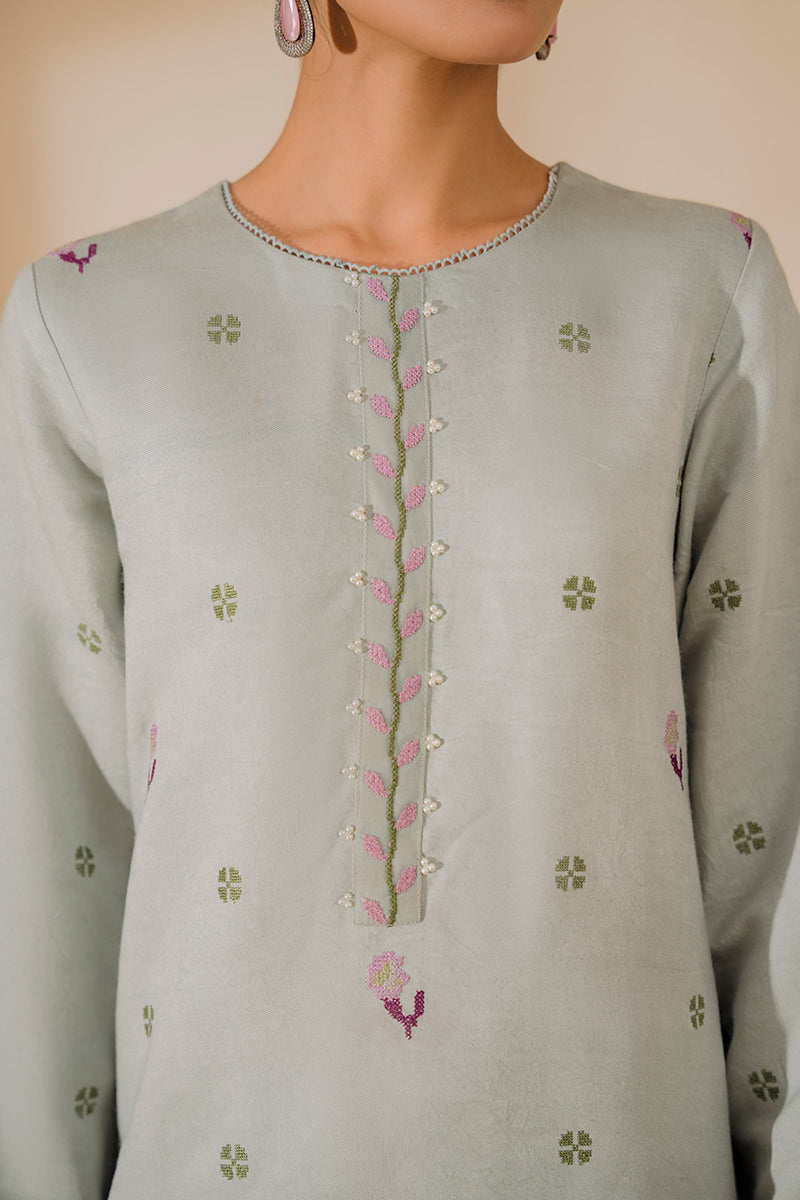 MOON FLOWER-2 PC (SHIRT & DUPATTA)