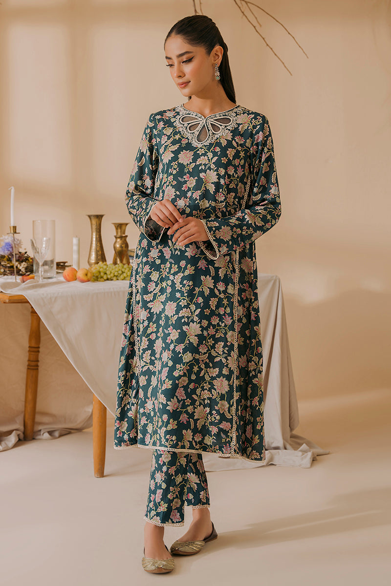 MOSS GREEN-2PC (SHIRT & TROUSER)