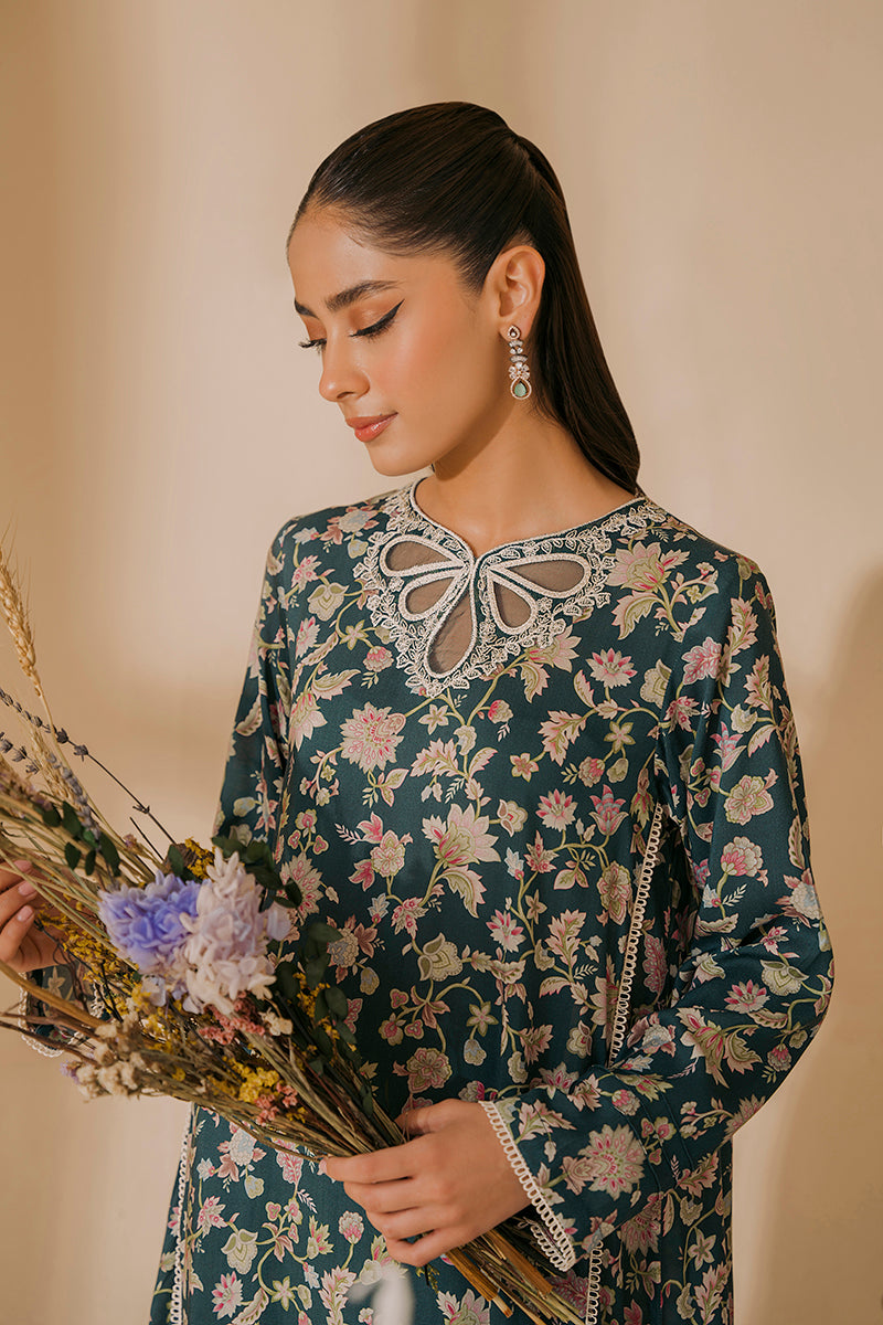 MOSS GREEN-2PC (SHIRT & TROUSER)