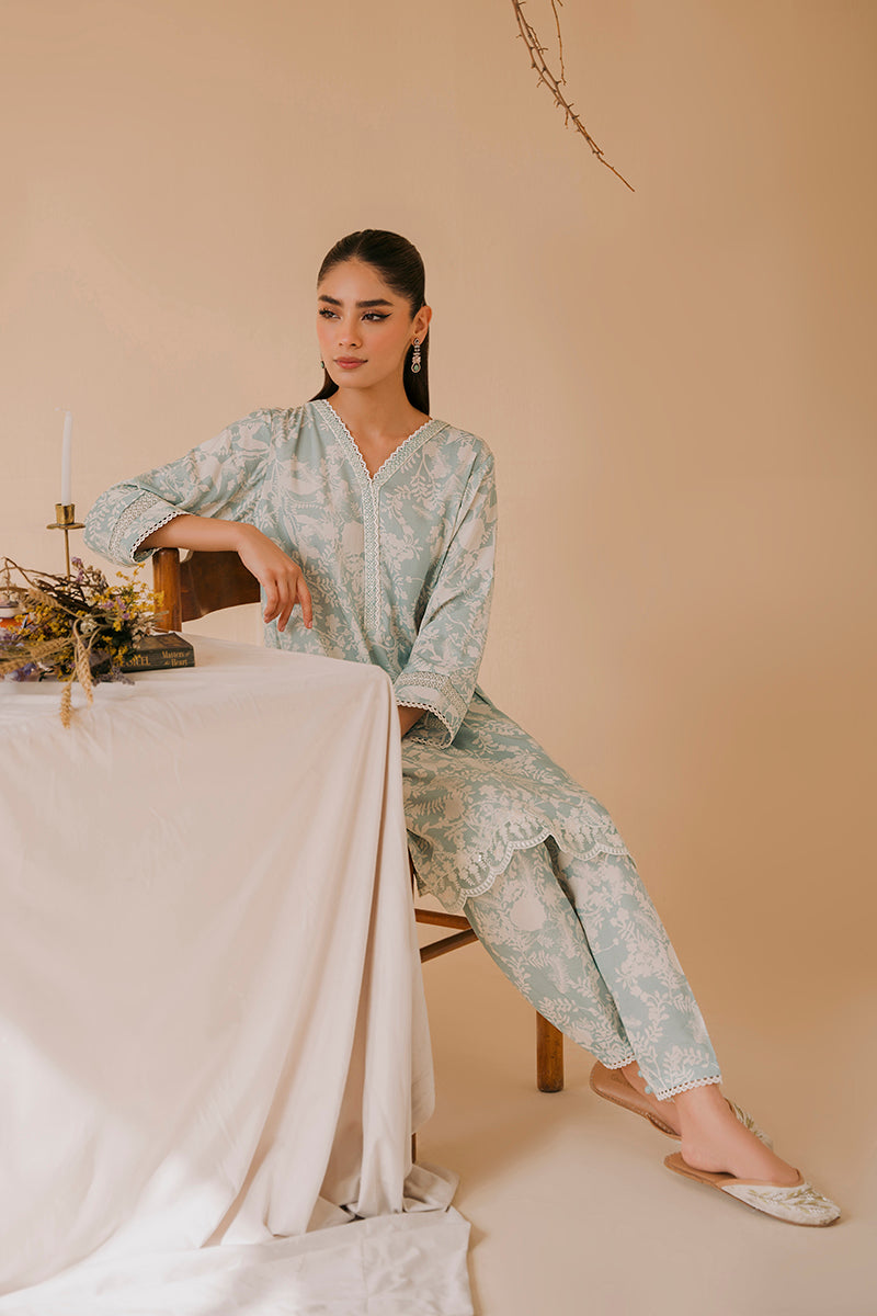 SOFT MINT-2PC(SHIRT & TROUSER)