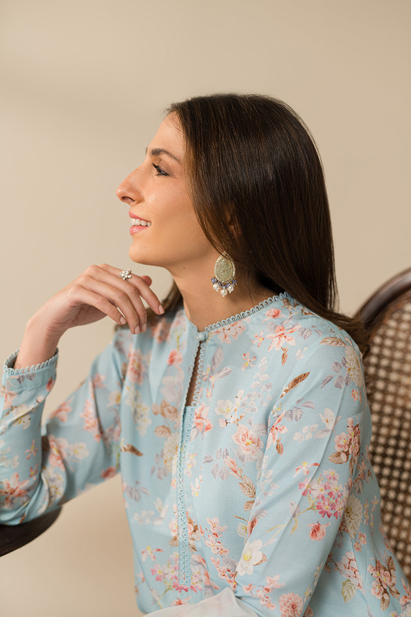 BOTANICAL BLOOM 2PC (SHIRT & DUPATTA)