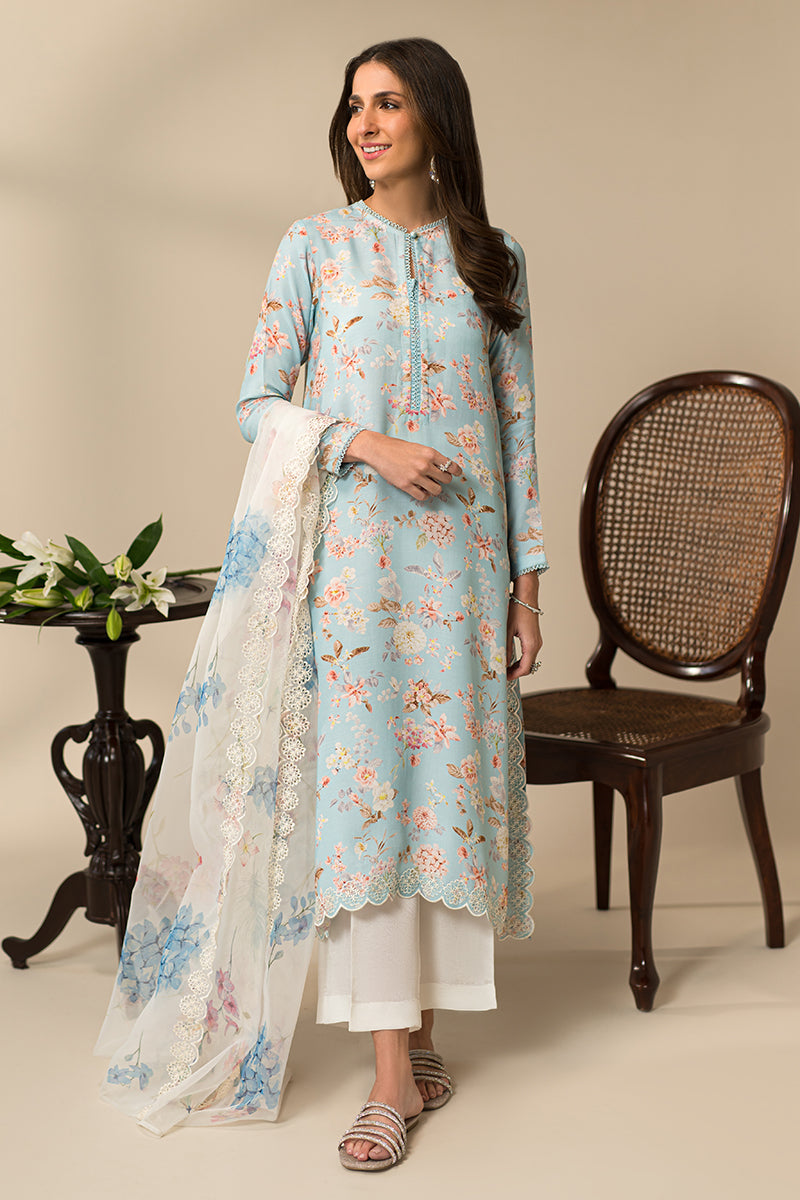 BOTANICAL BLOOM 2PC (SHIRT & DUPATTA)