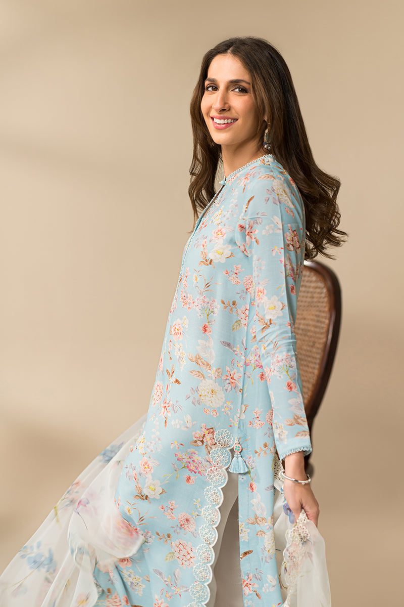 BOTANICAL BLOOM 2PC (SHIRT & DUPATTA)