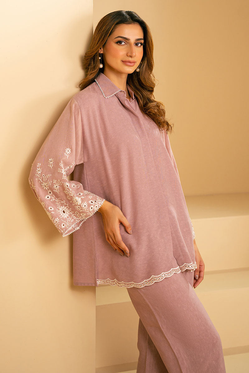 PALE PINK-2 PC (SHIRT & TROUSER)