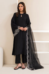 OBSIDIAN PEARL-2PC (SHIRT & DUPATTA)