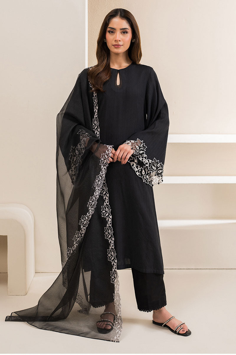 OBSIDIAN PEARL-2PC (SHIRT & DUPATTA)
