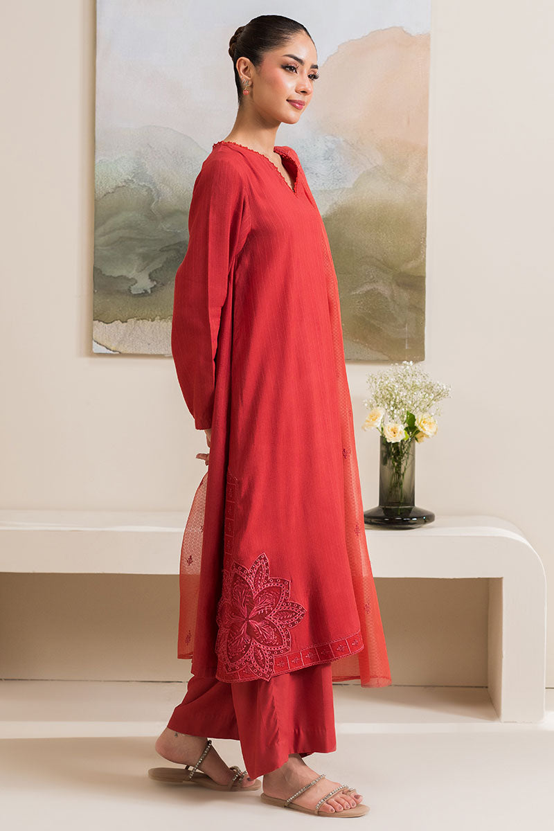 SAFFRON GOLD-2PC (SHIRT & DUPATTA)