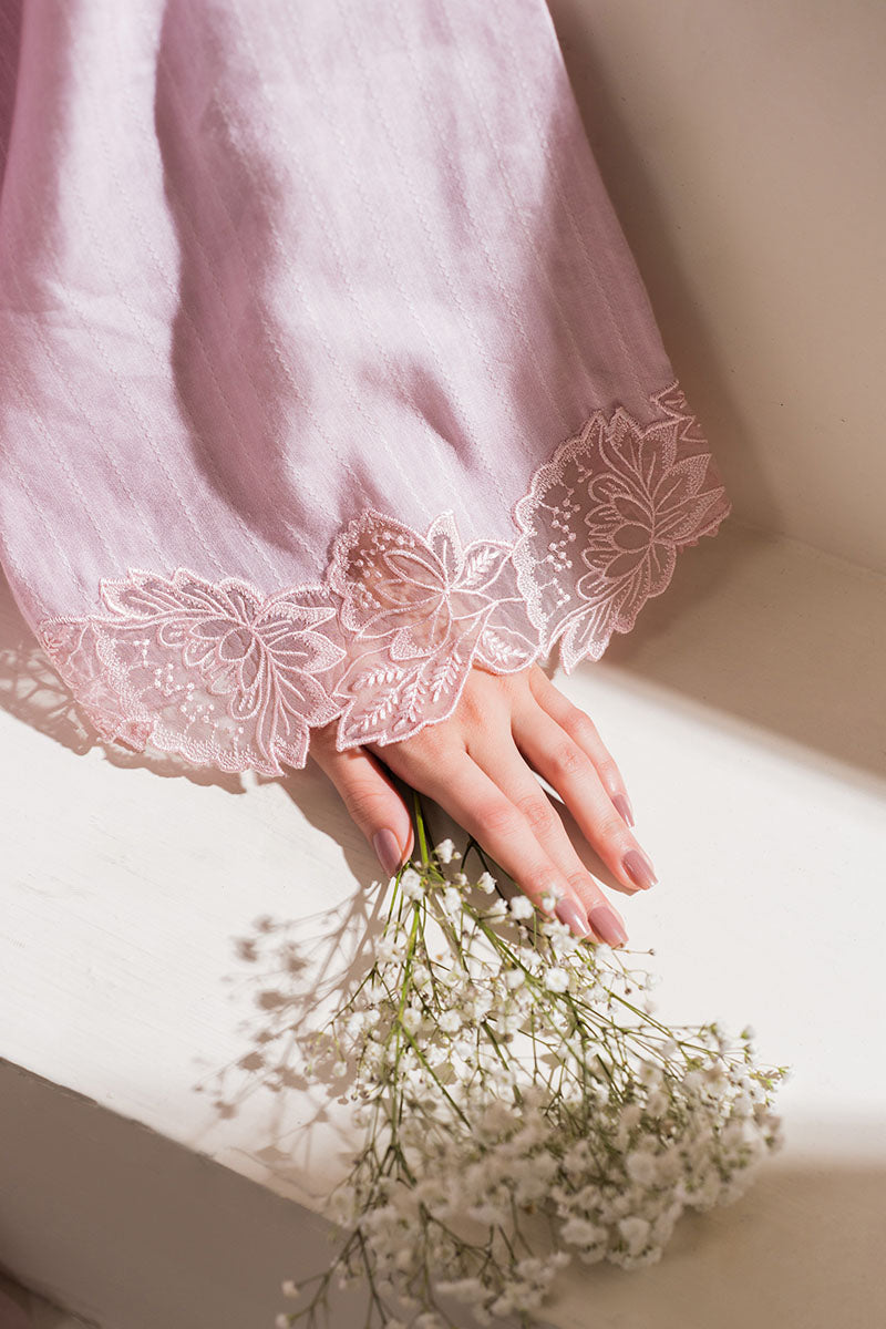 PEACH BLUSH-2PC (SHIRT & DUPATTA)