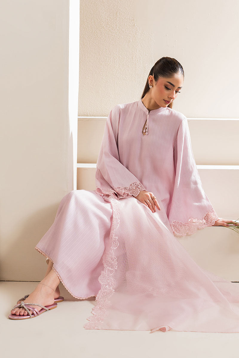PEACH BLUSH-2PC (SHIRT & DUPATTA)