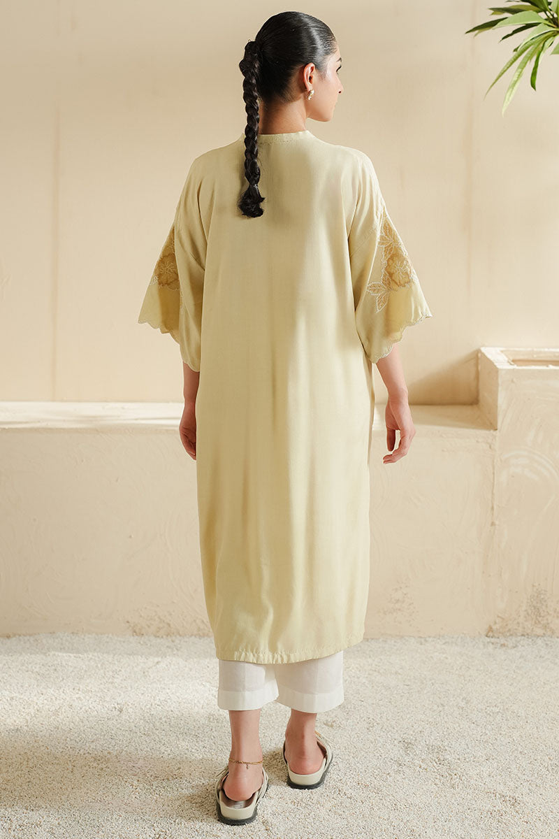 TROPICAL MUSE DYED LAWN SHIRT