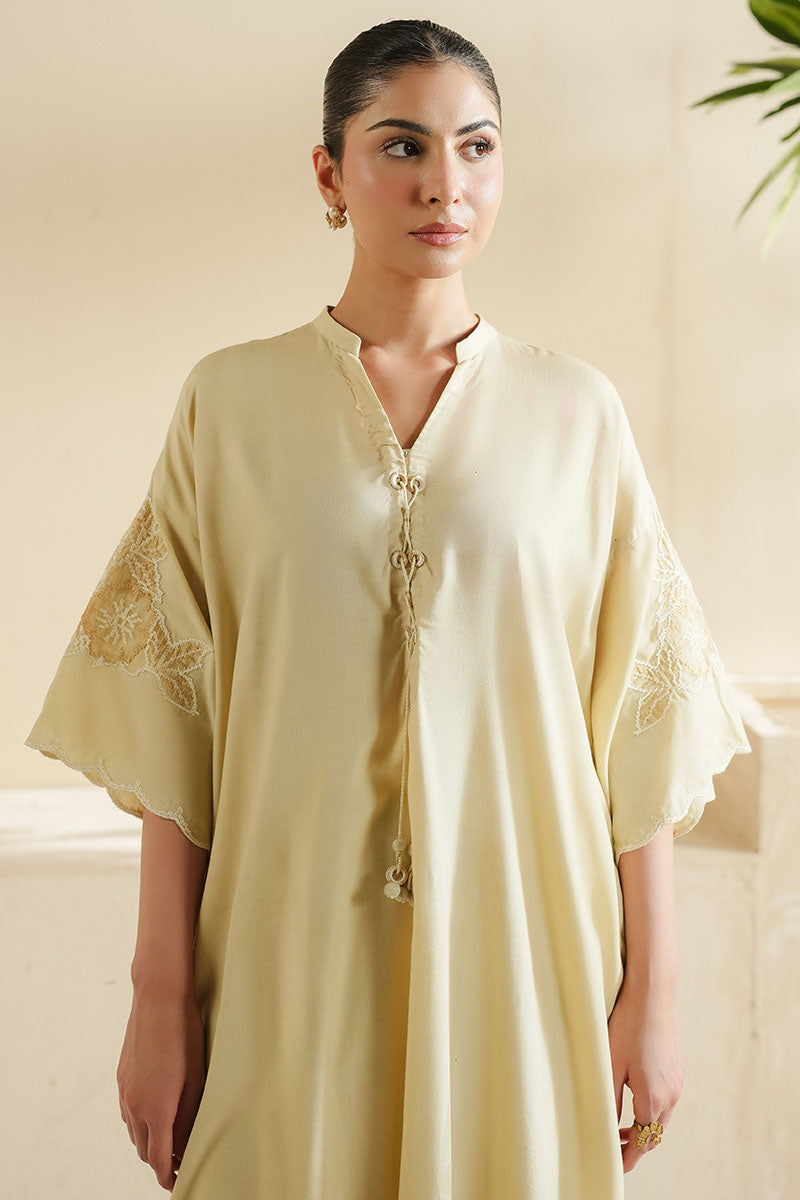 TROPICAL MUSE DYED LAWN SHIRT